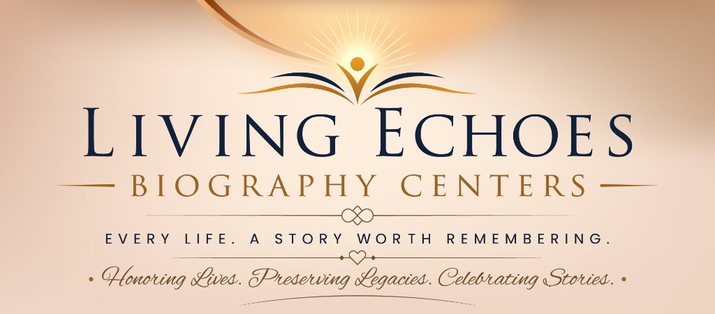 Living Echoes Biography Centers wordmark